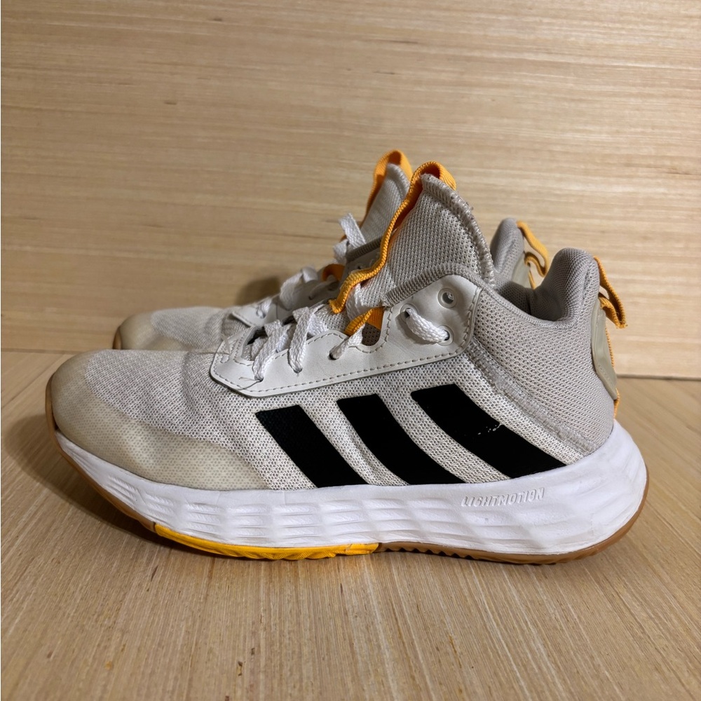 Adidas Kids Running Shoes - White and Black